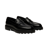 Gusto Loafer In Black Leather